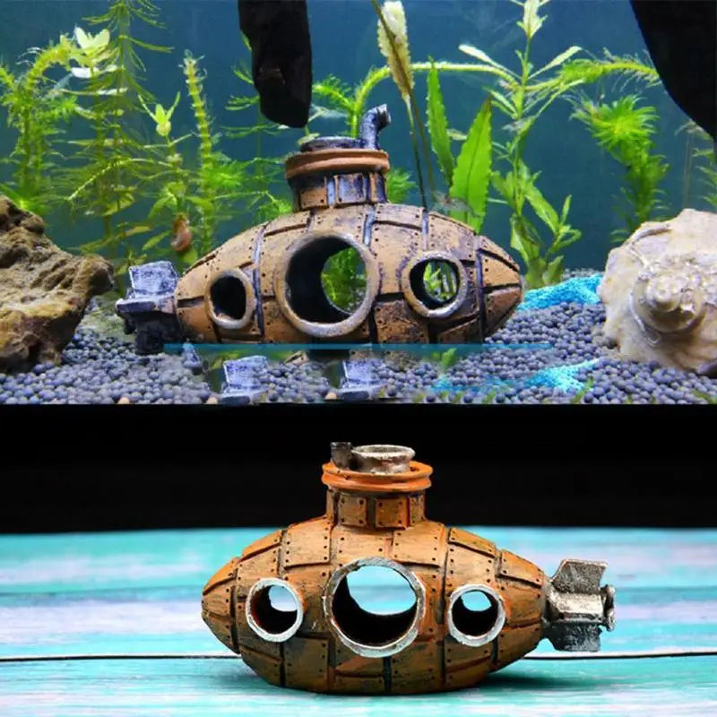  Submarine Fish Tank Decorations