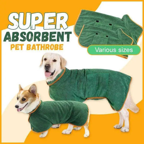 Dog Bathrobe Towel 