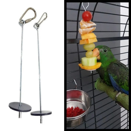  Birds Fruit Spear Stick Holder 